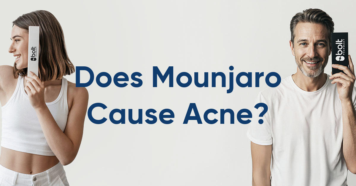 does mounjaro cause acne