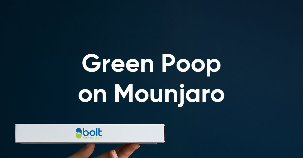 green poop on mounjaro