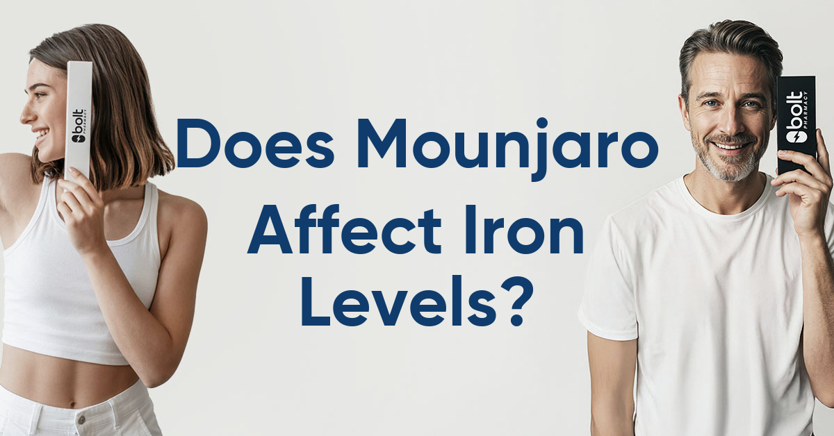does mounjaro affect iron levels