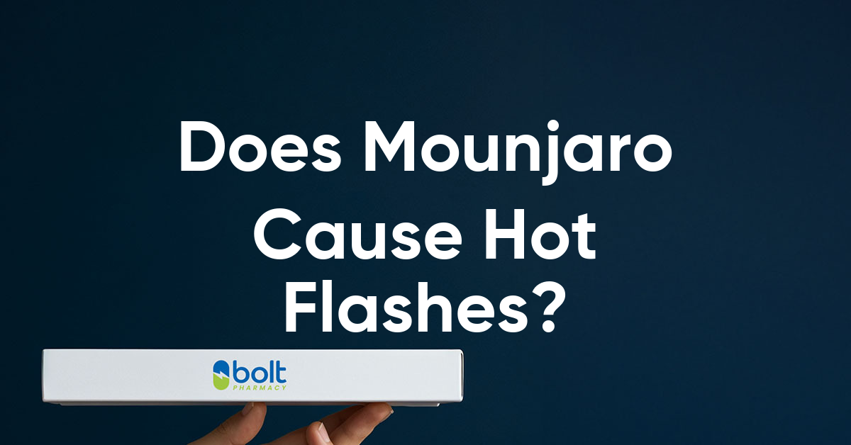 does mounjaro cause hot flashes