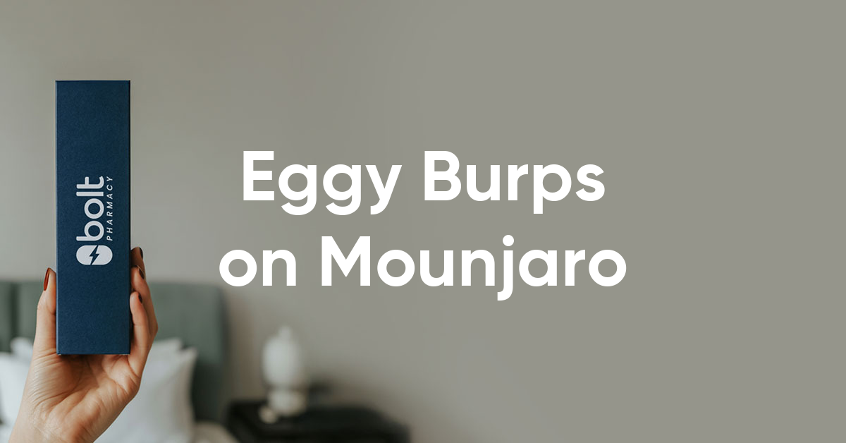 eggy burps on mounjaro
