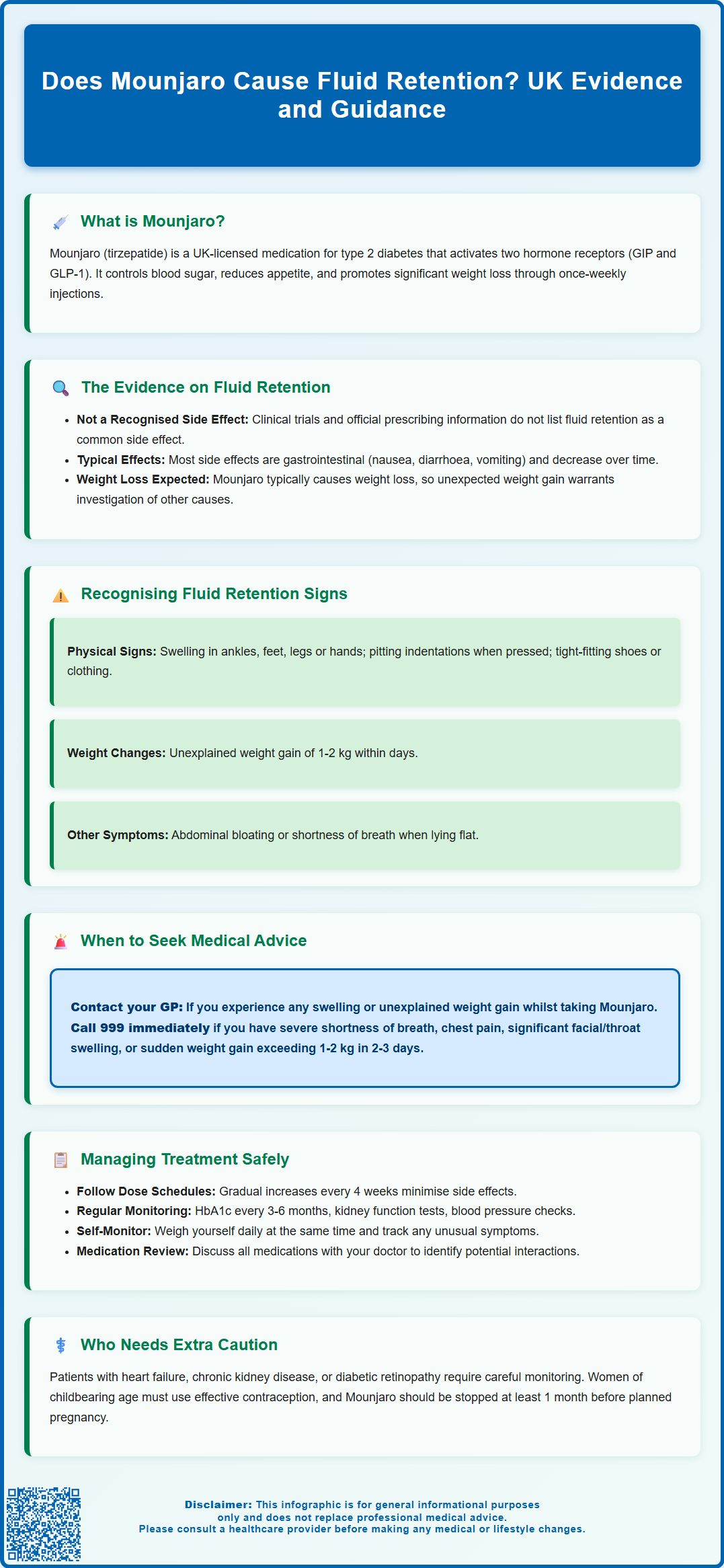 does mounjaro cause fluid retention