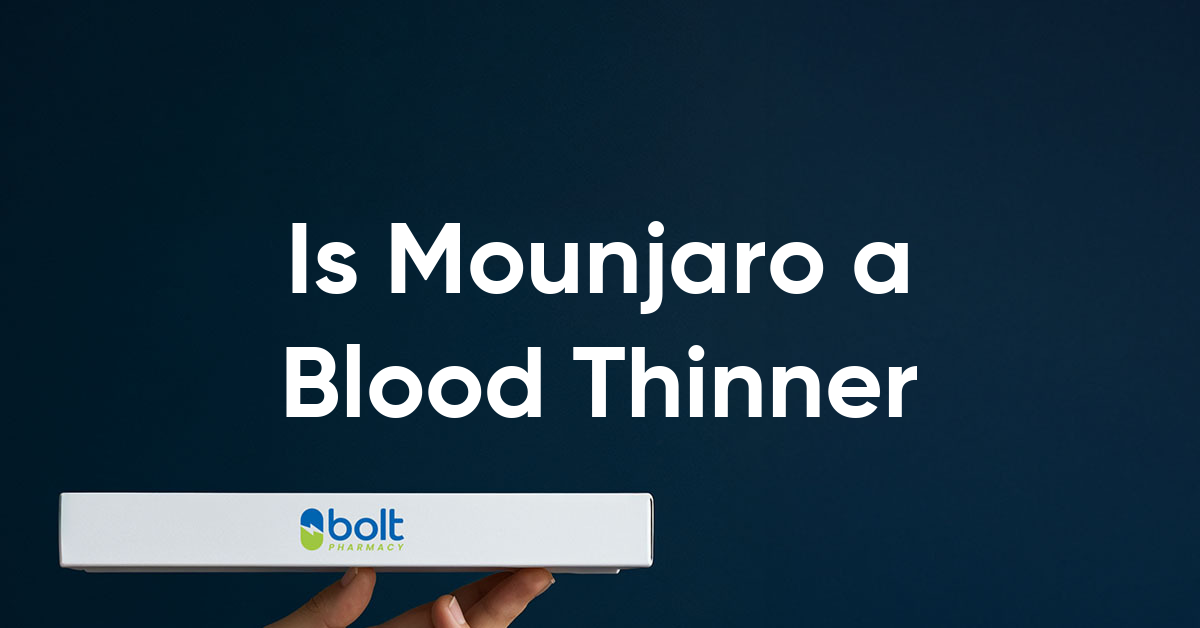 is mounjaro a blood thinner
