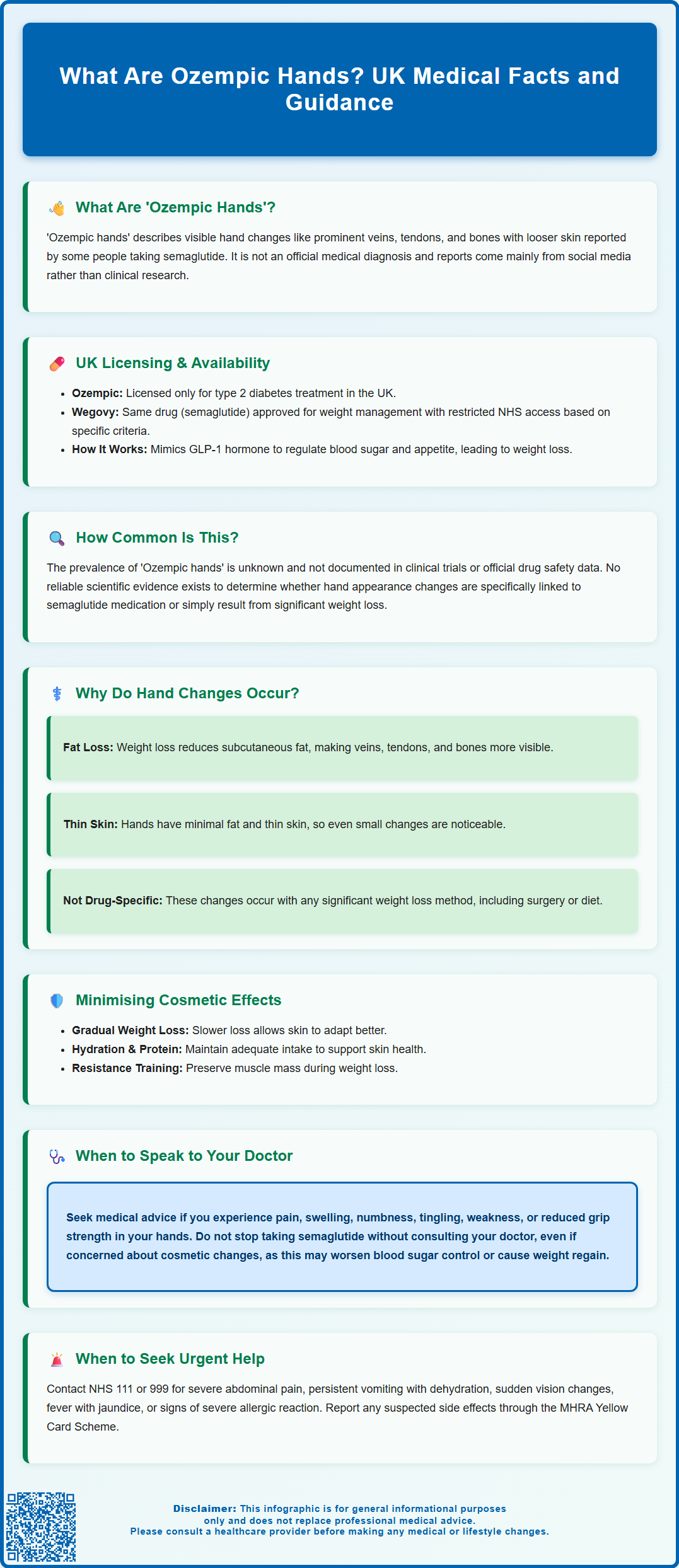 what are ozempic hands