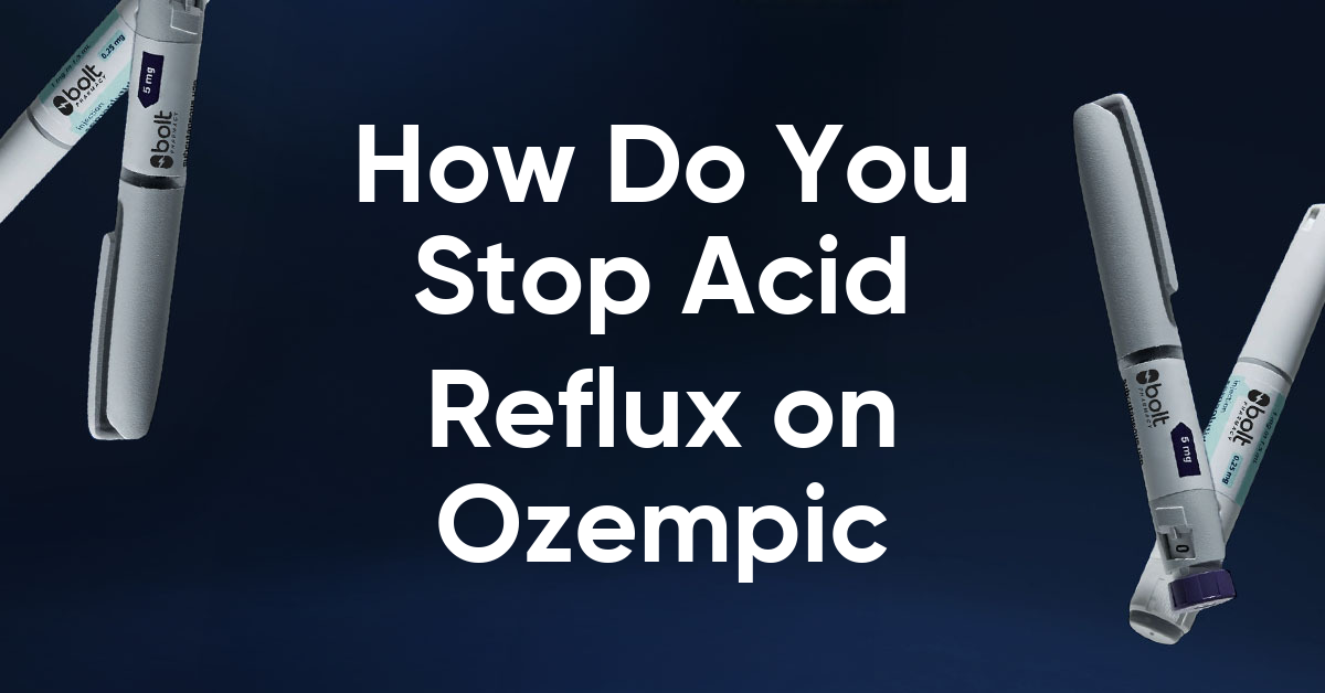 how do you stop acid reflux on ozempic