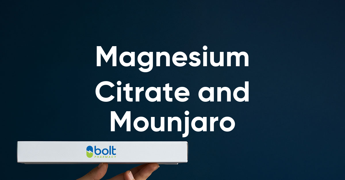 magnesium citrate and mounjaro
