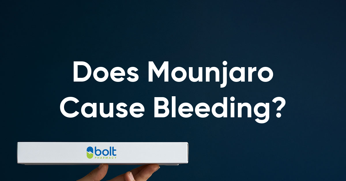 does mounjaro cause bleeding