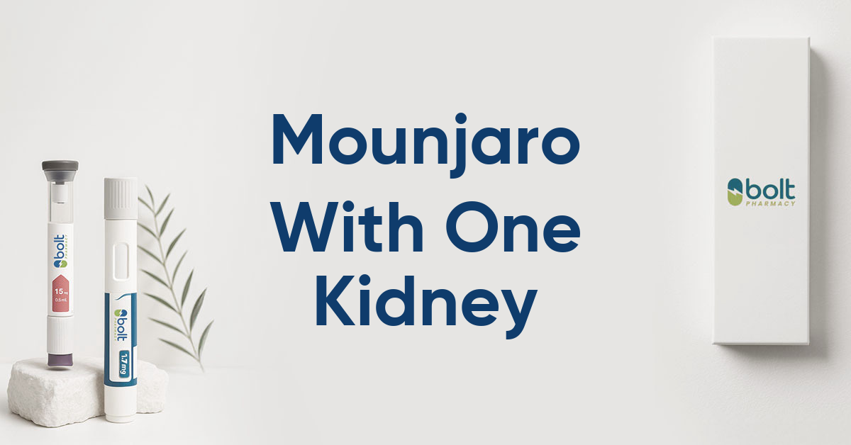 mounjaro with one kidney