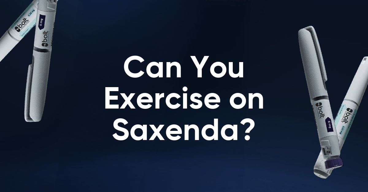 can you exercise on saxenda