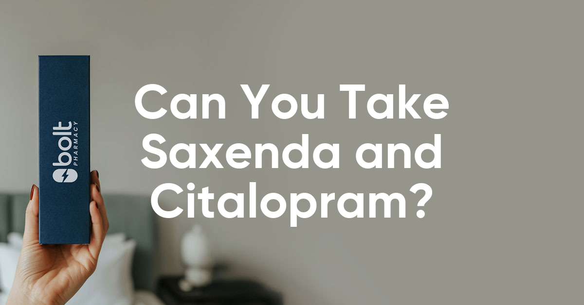can you take saxenda and citalopram together