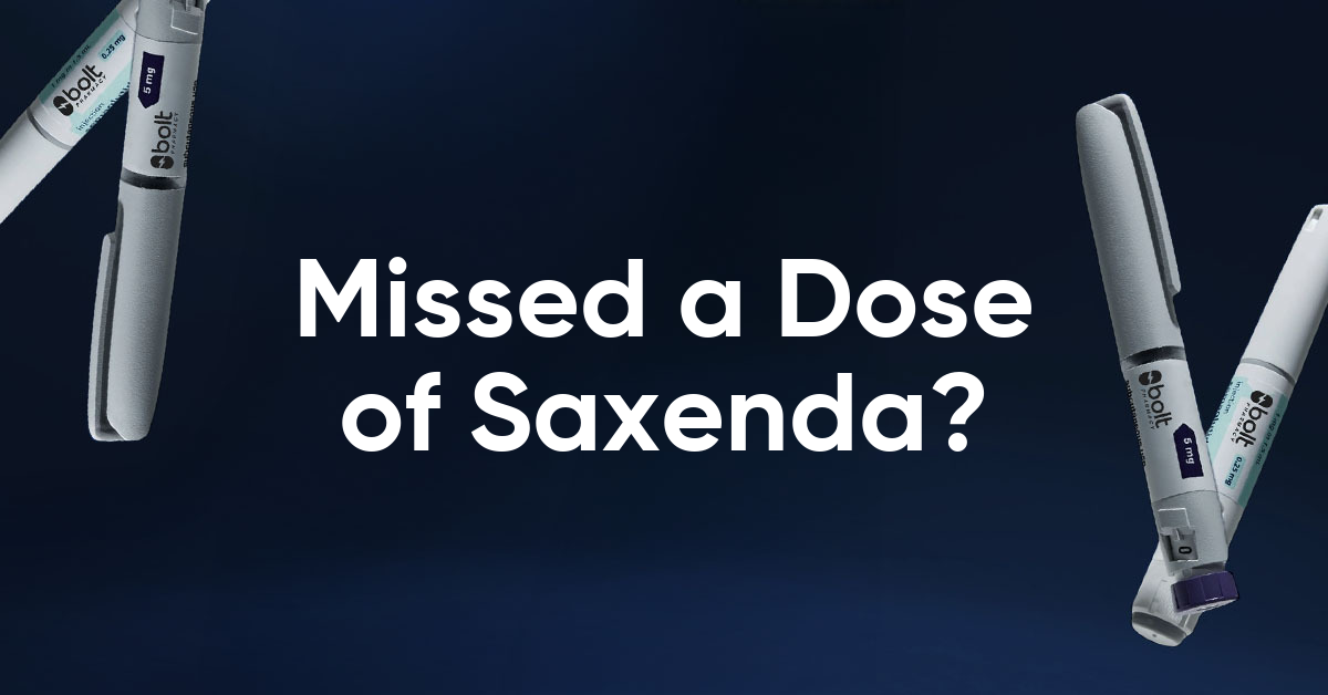 missed a dose of saxenda