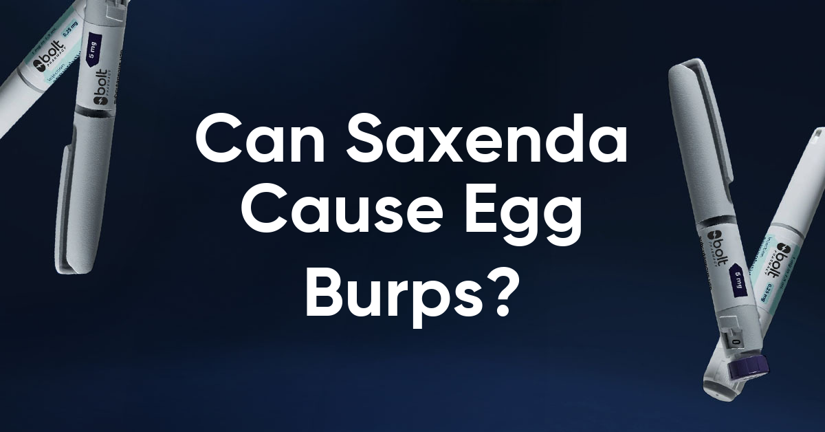 can saxenda cause egg burps