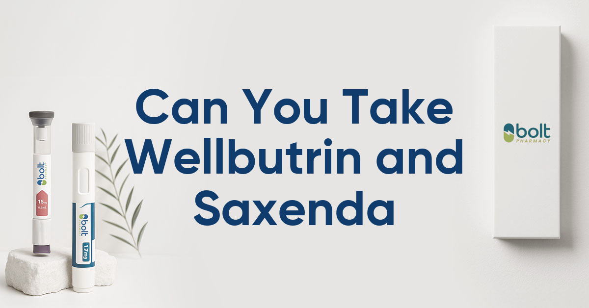 can you take wellbutrin and saxenda