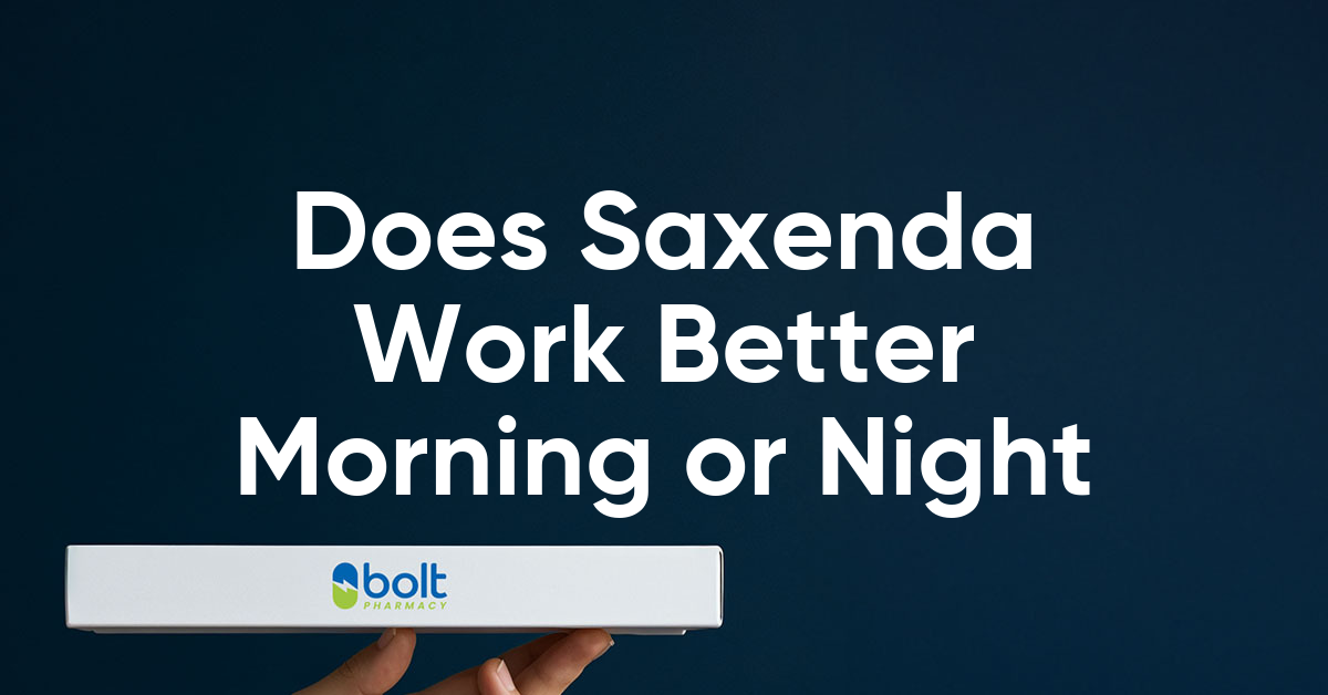 does saxenda work better in the morning or night