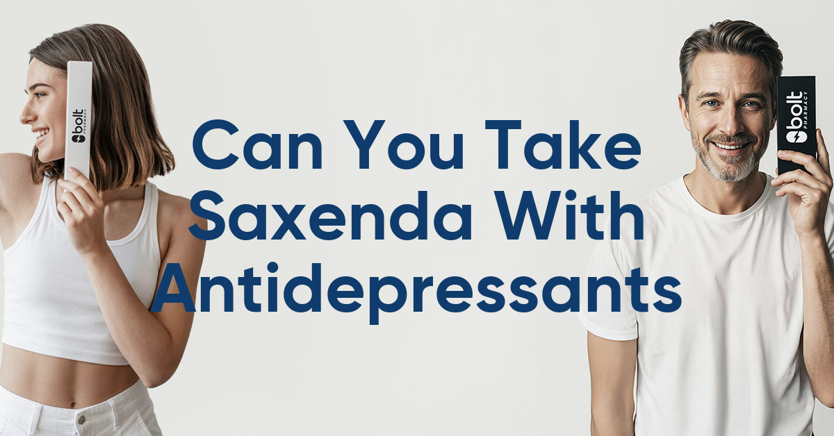 can you take saxenda with antidepressants