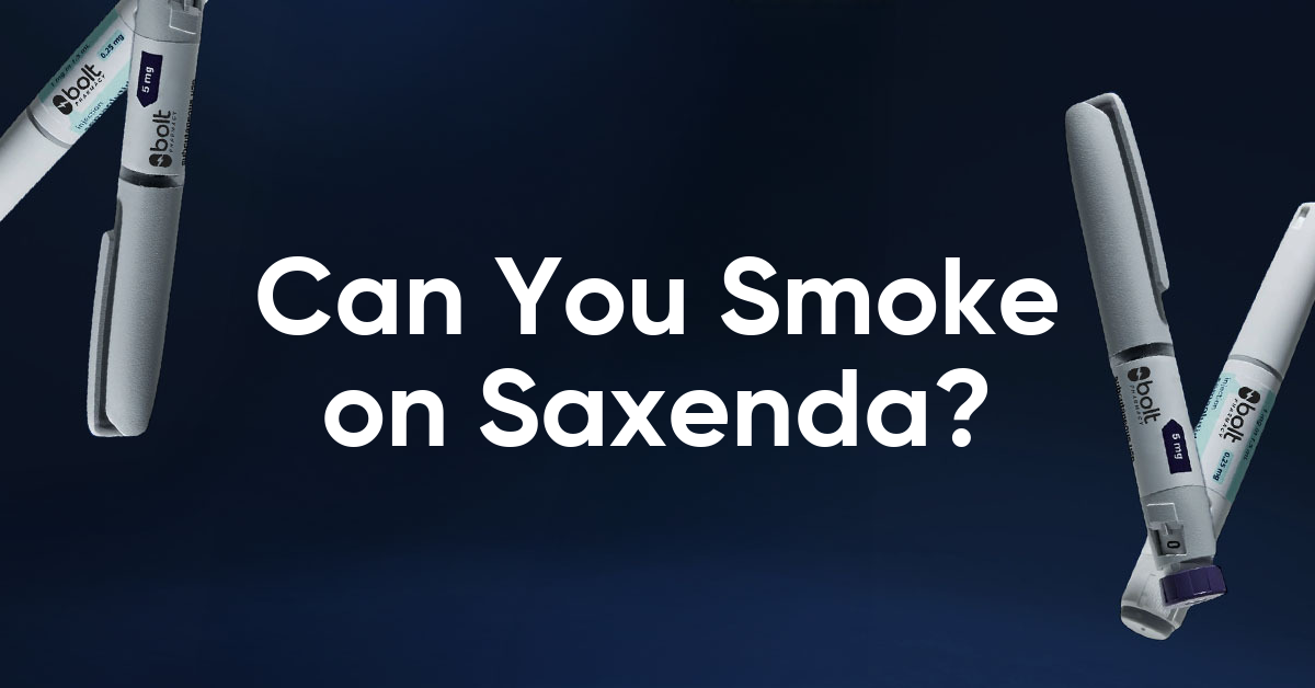 can you smoke on saxenda