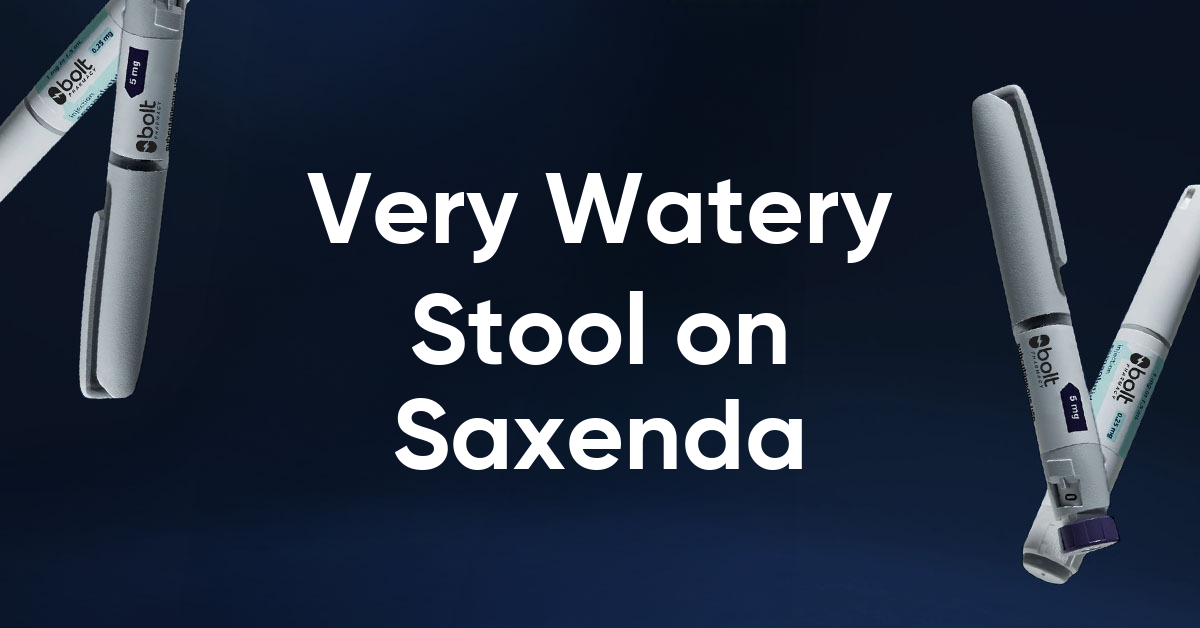 very watery stool saxenda