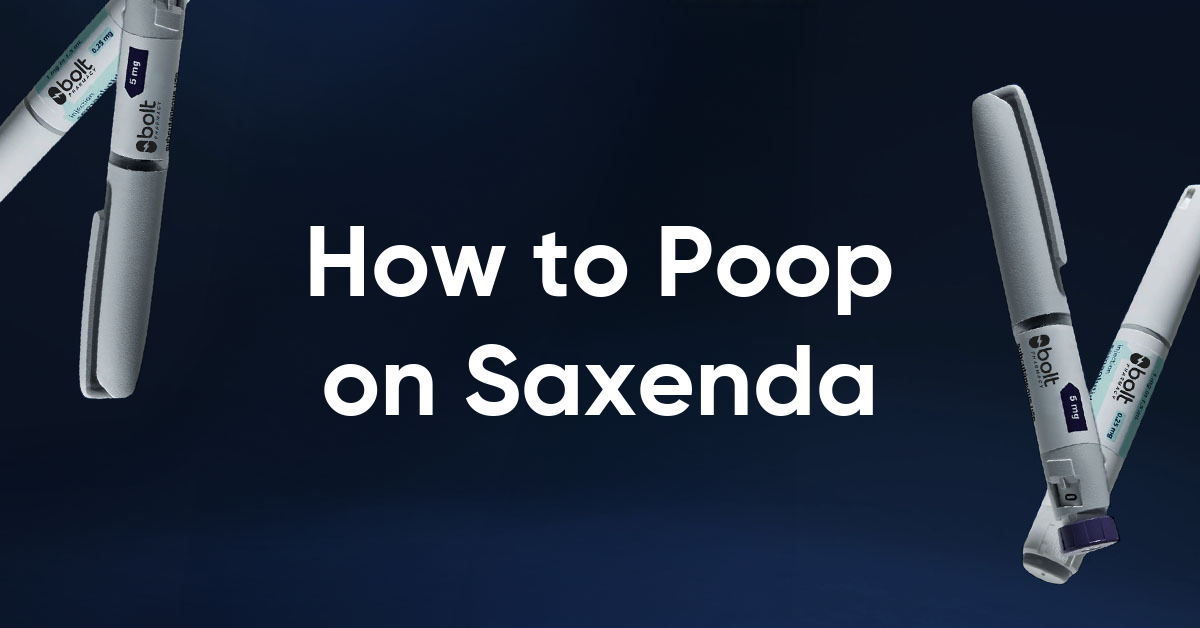 how to poop on saxenda
