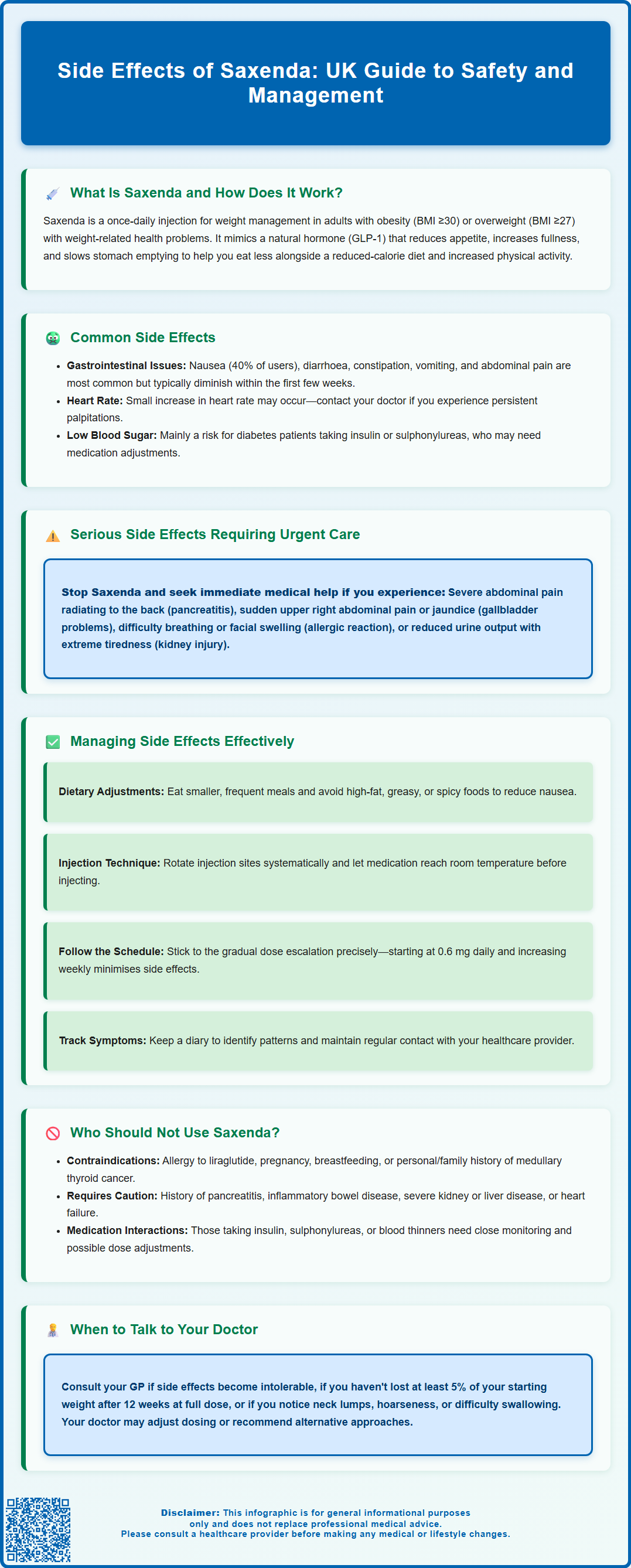 side affects of saxenda