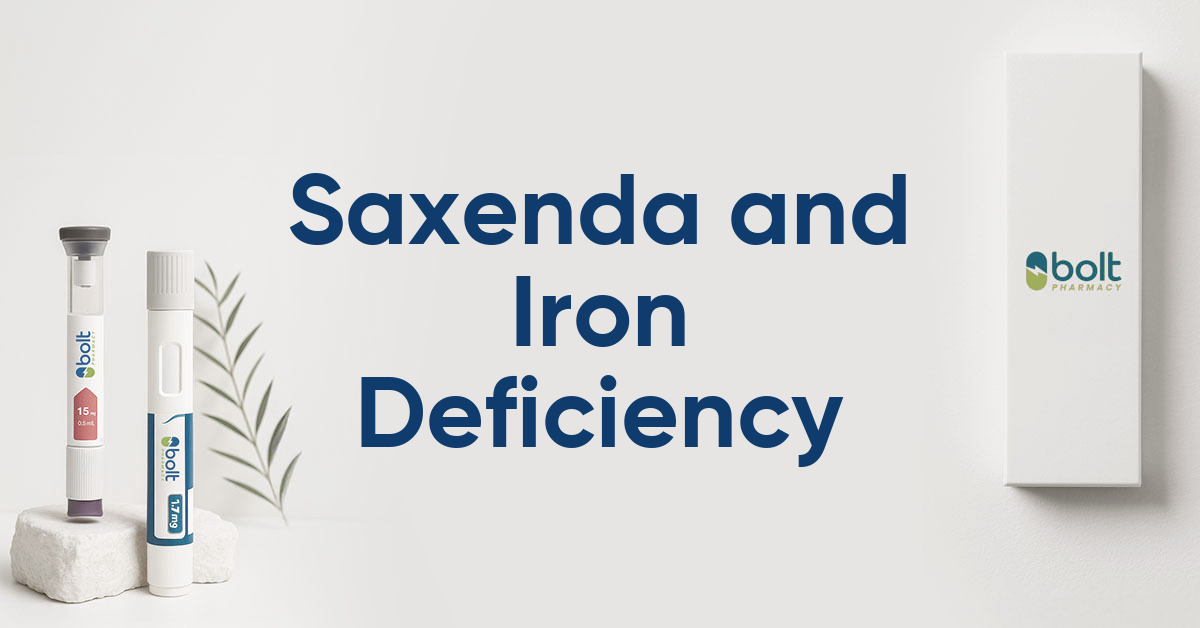 saxenda and iron deficiency