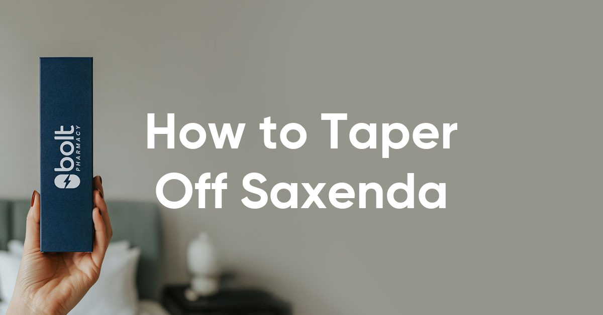 how to taper off saxenda