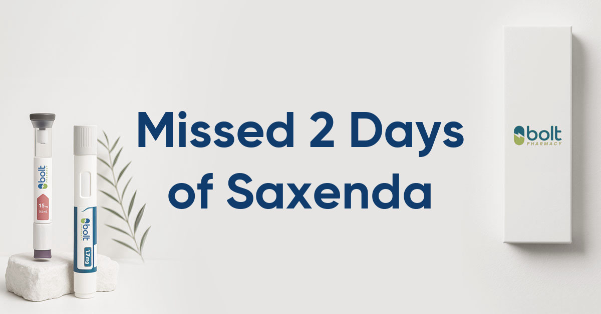 missed 2 days of saxenda