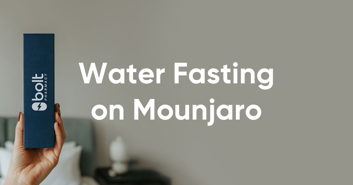 water fasting on mounjaro