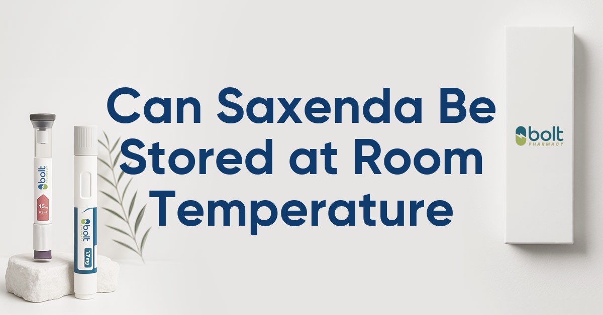 can saxenda be stored at room temperature