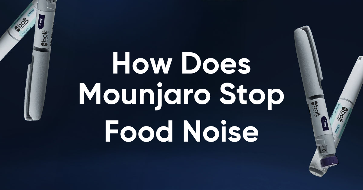 how does mounjaro stop food noise