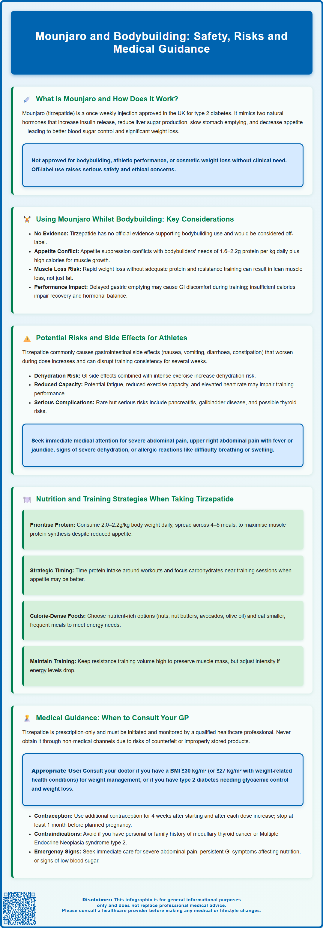 mounjaro and body building