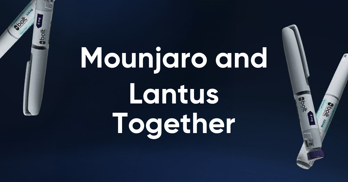 mounjaro and lantus together
