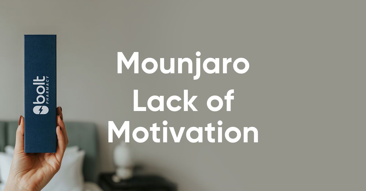 mounjaro lack of motivation