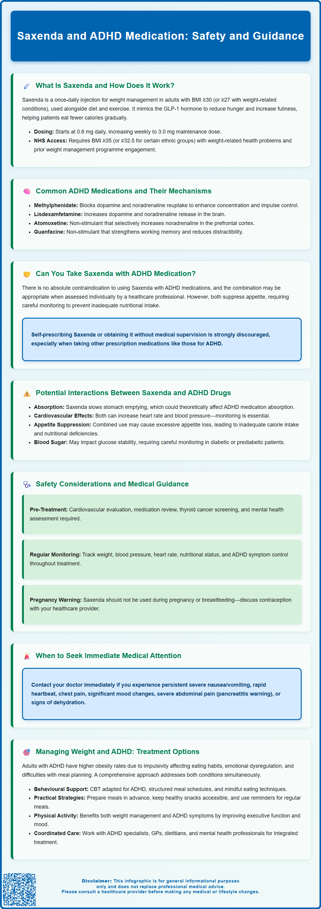 saxenda and adhd medication