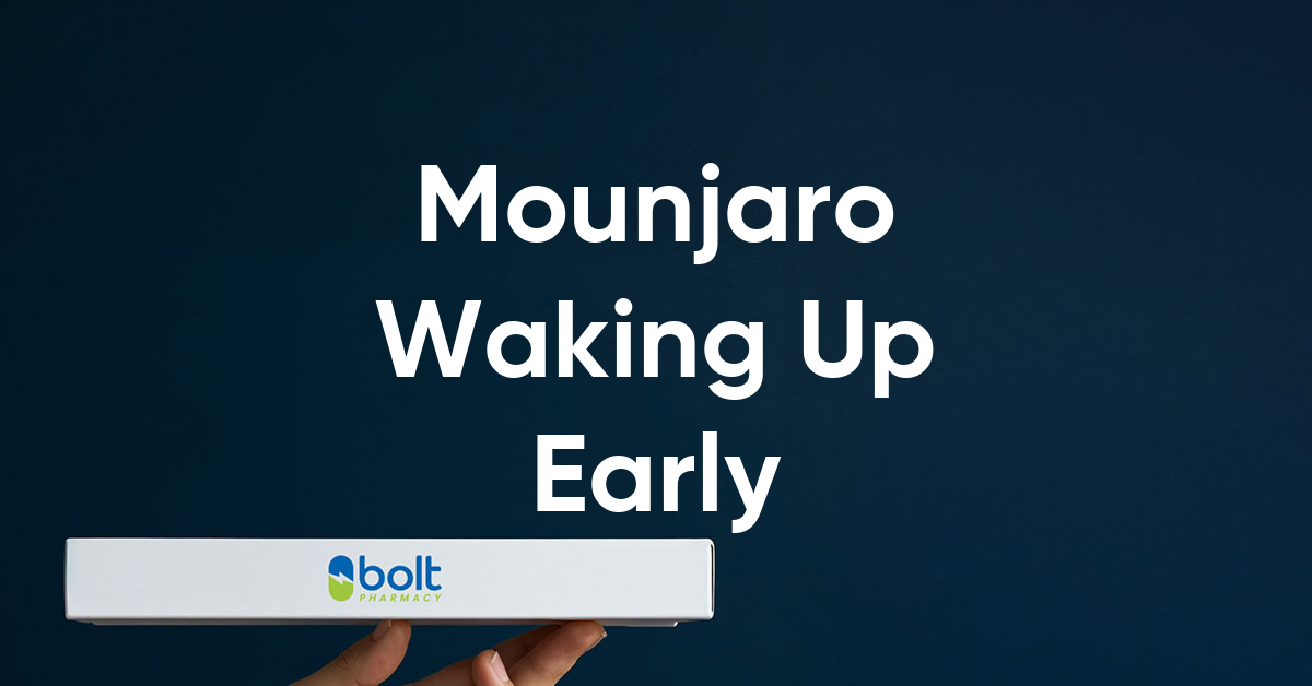 mounjaro waking up early