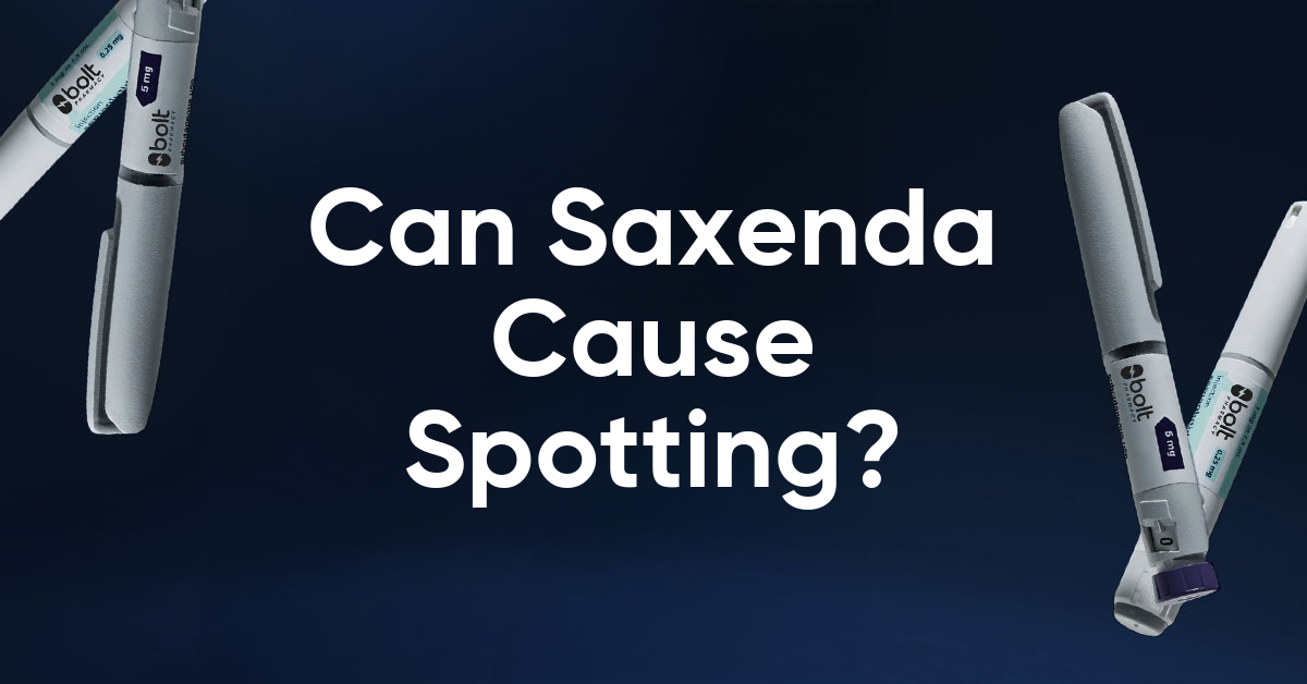 can saxenda cause spotting