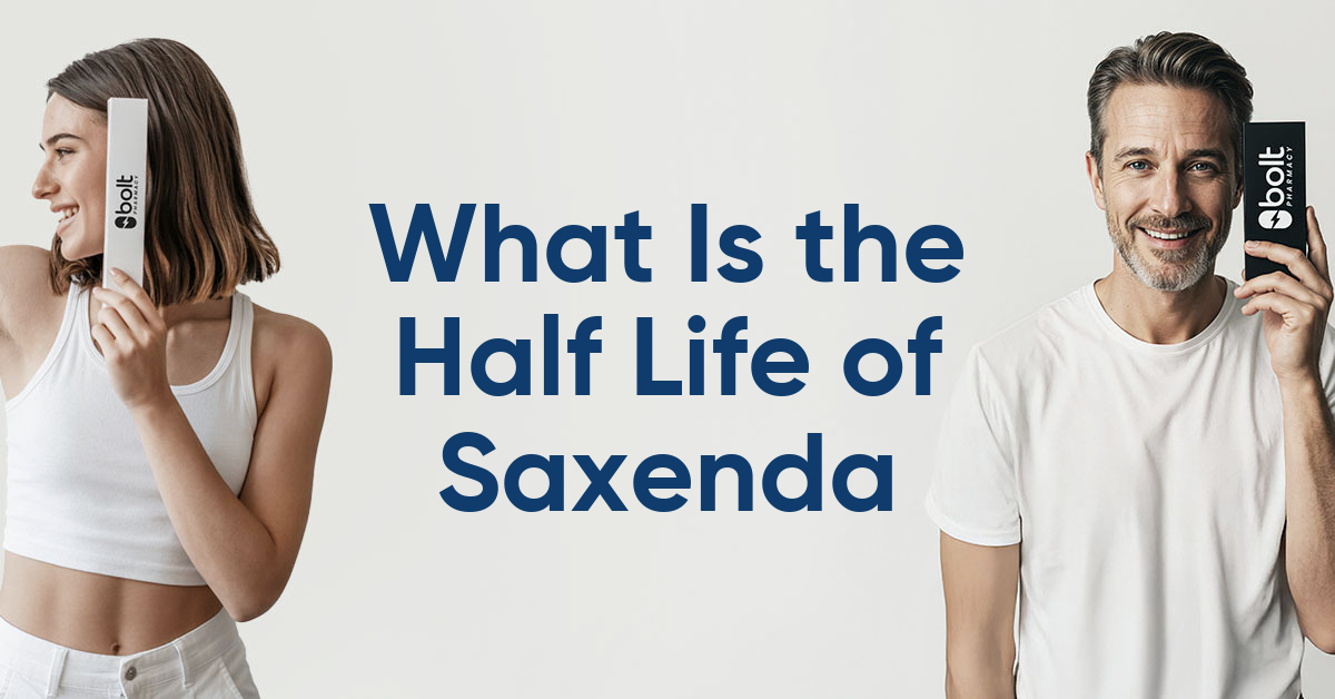 what is the half life of saxenda