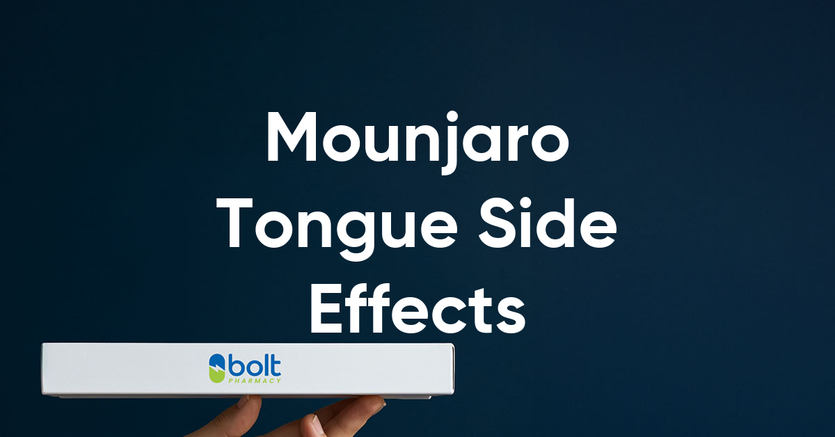 mounjaro tongue side effects