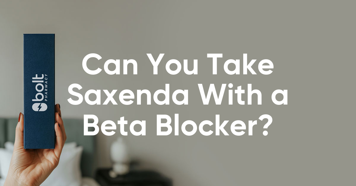 can you take saxenda with a beta blocker