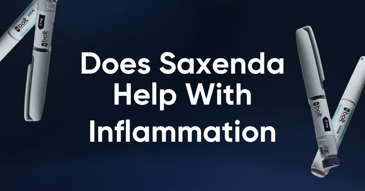 does saxenda help with inflammation