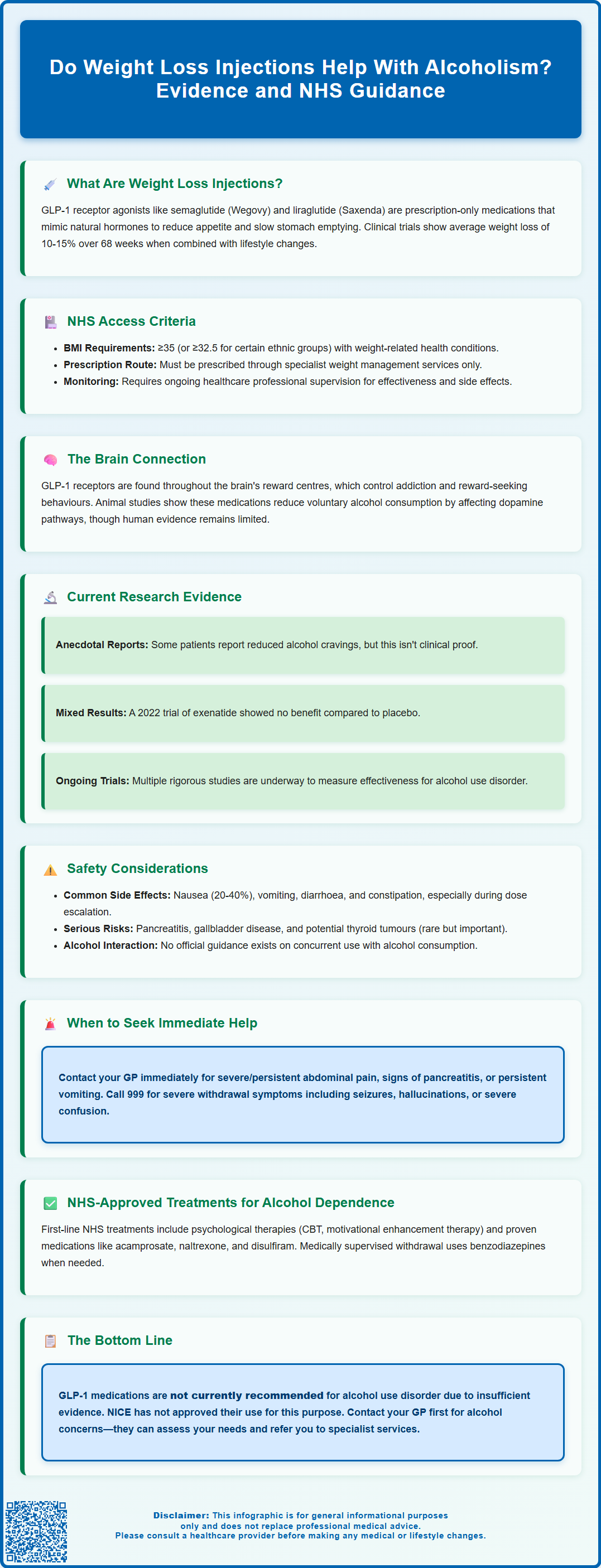 do weight loss injections help with alcoholism