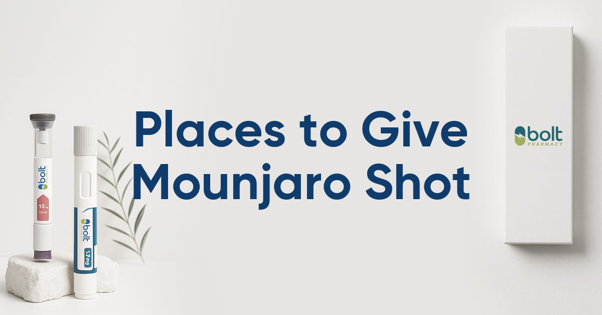 places to give mounjaro shot