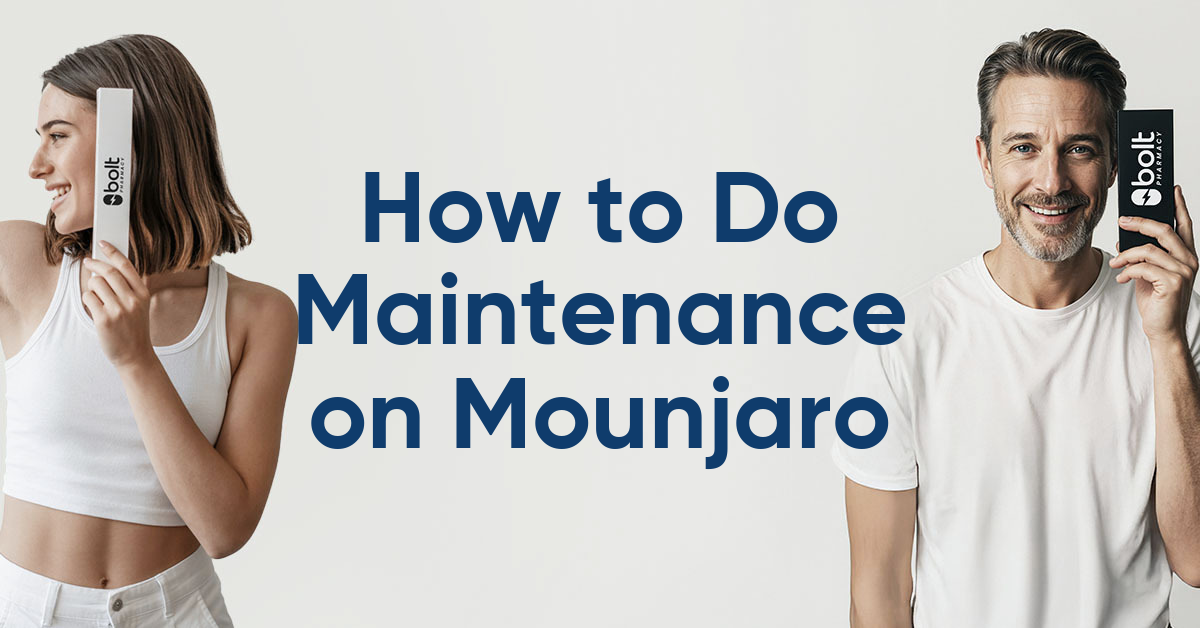 how to do maintenance on mounjaro