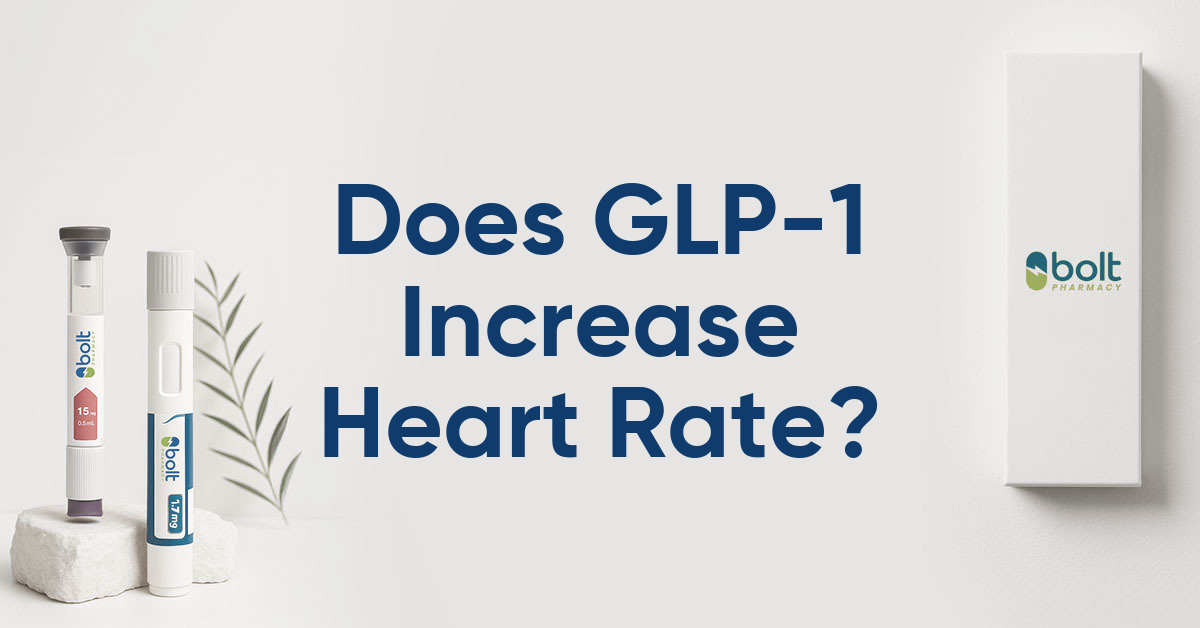 does glp 1 increase resting heart rate