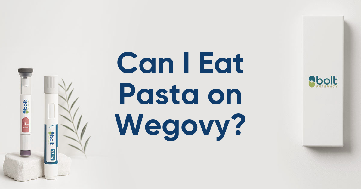 can i eat pasta on wegovy