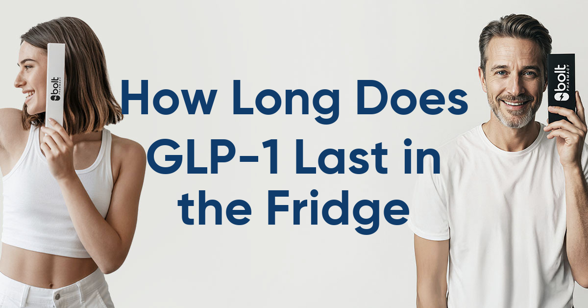 how long does glp 1 last in the fridge