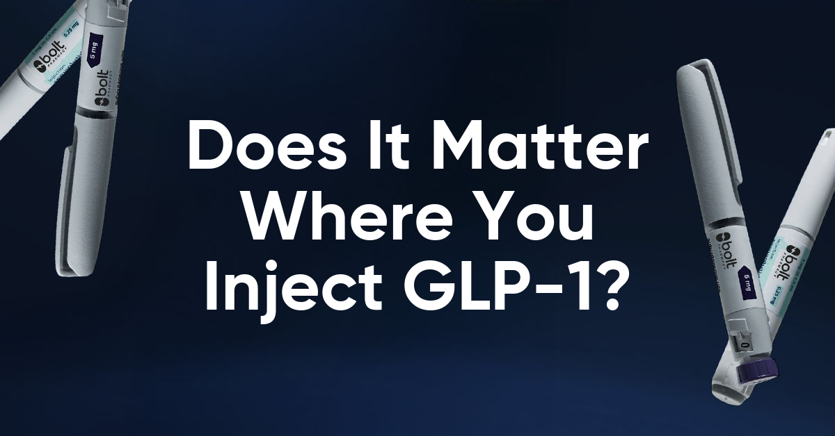 does it matter where you inject glp1