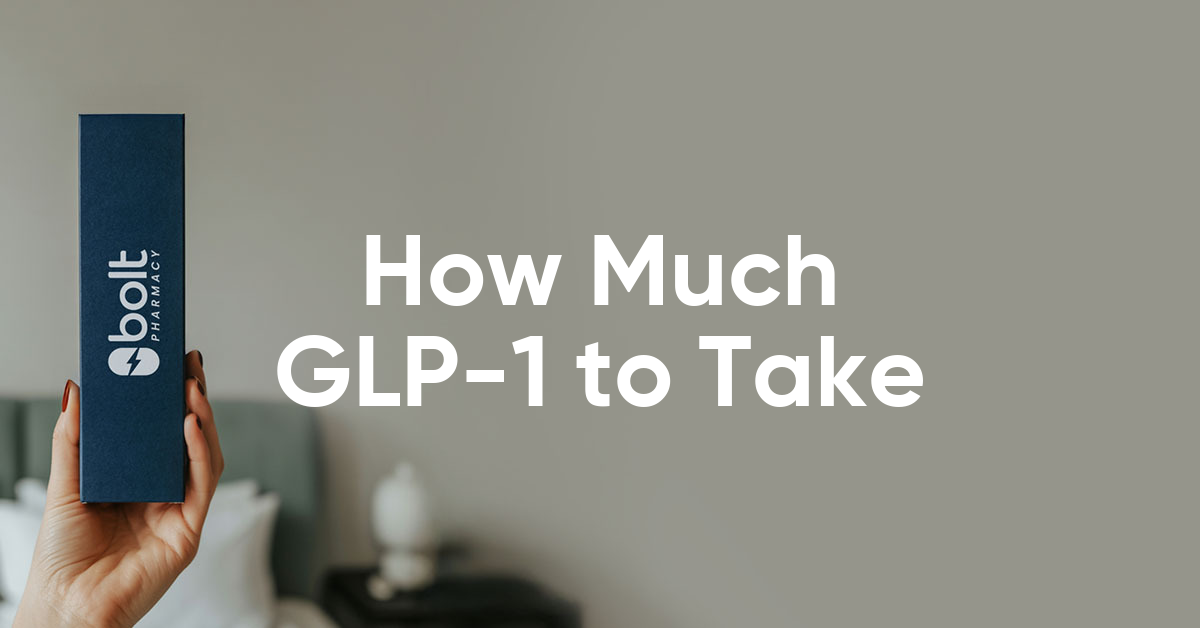 how much glp 1 to take