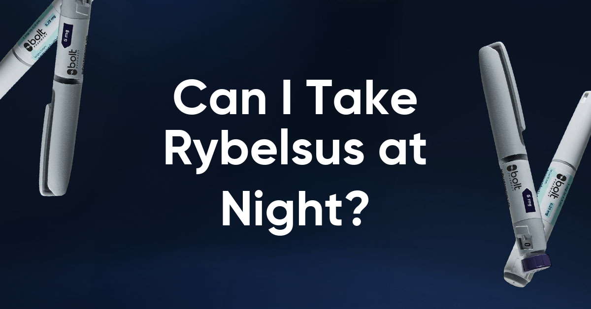 can i take rybelsus at night