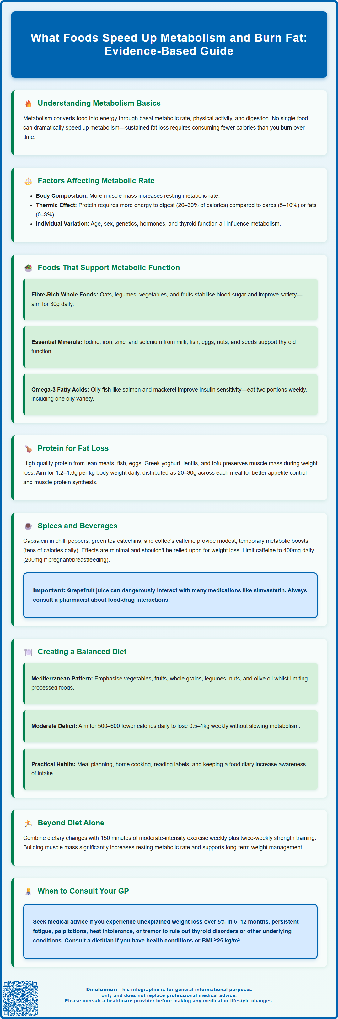 what foods speed up metabolism and burn fat