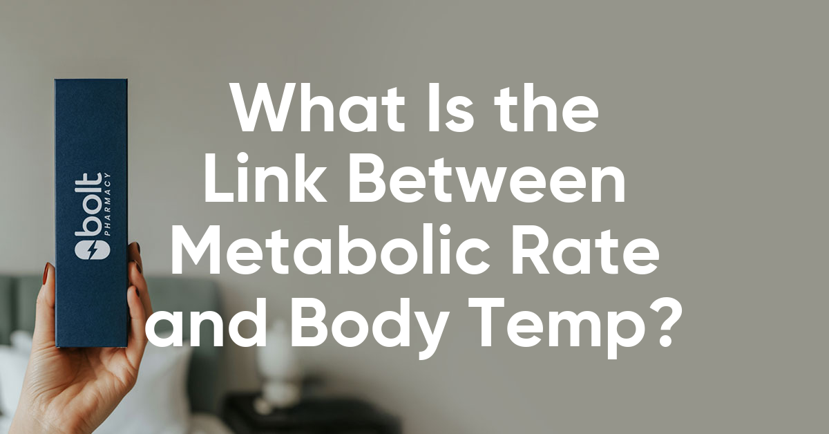 what is the relationship between metabolic rate and body temperature
